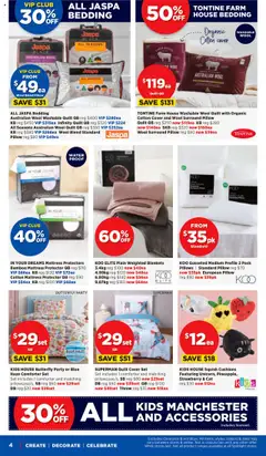 Spotlight catalogue - valid from 07.08.2025 | Page: 4 | Products: Water, Accessories, Mattress, Pillow