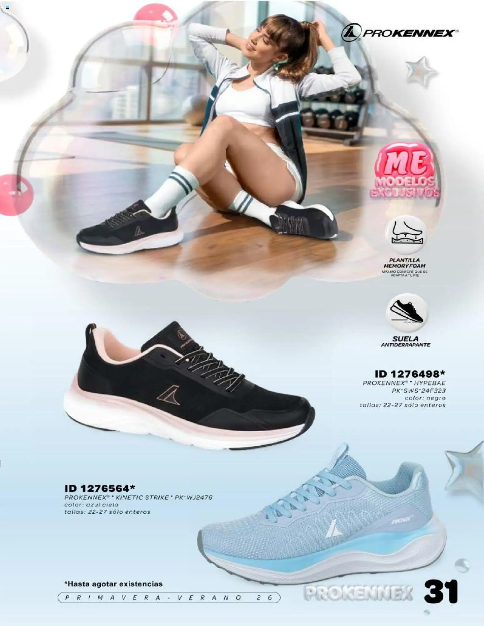 Nuevas ofertas de Price Shoes válidas en toda la República Mexicana desde el 30.03.2026. ¡Encuentra las mejores ofertas en Price Shoes catálogo Prokennex! | Página: 31