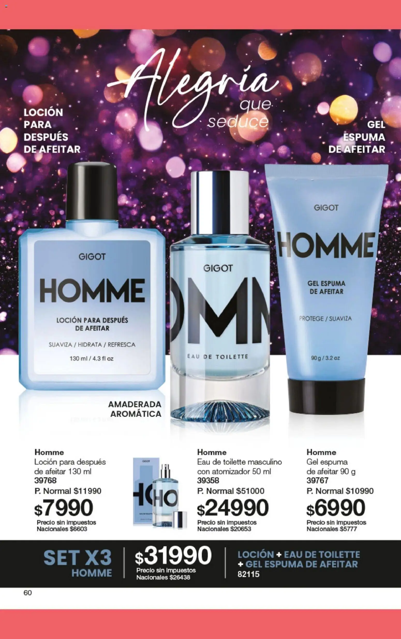 Gigot - CAMPAÑA 03 │ válido desde el 01.03.2026 | Página: 78 | Productos: Eau de toilette, Espuma de afeitar, Loción, Espuma