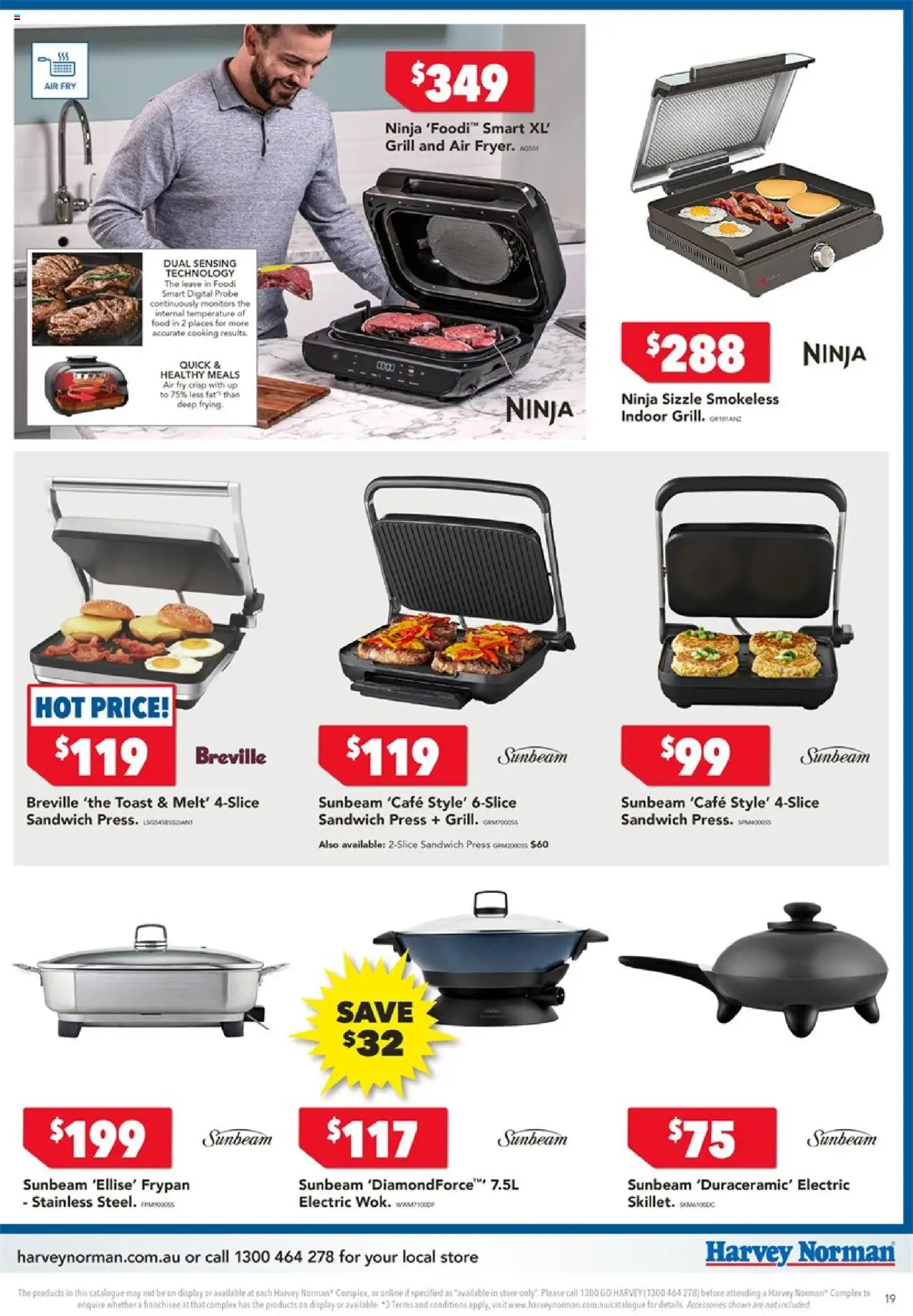 Harvey Norman catalogue - valid from 25.09.2025 | Page: 19 | Products: Accessories, Digital, Grill, Press