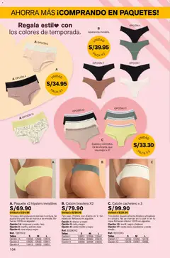 Vista previa de folleto Leonisa - Catálogo de la Leonisa válido desde 05.02.2026 | Página: 104 | Productos: Café, Té