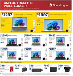 Preview of Officeworks - BYOD - valid from 01.01.2026 | Page: 8 | Products: Water, Pc, Mouse, Webcam