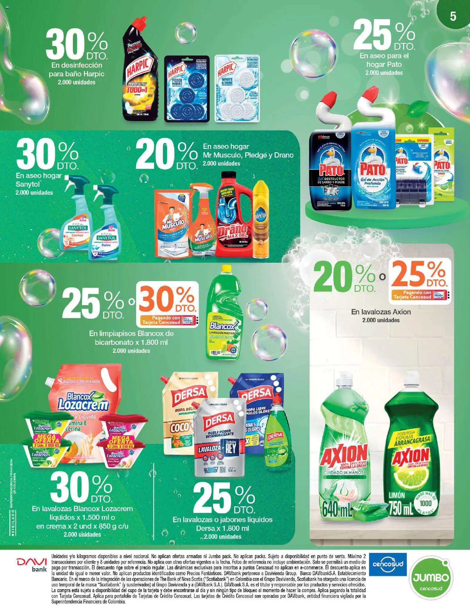 Jumbo revista - valida desde el 15.01.2026 | Página: 5 | Productos: Crema, Sobre, Baño, Detergente