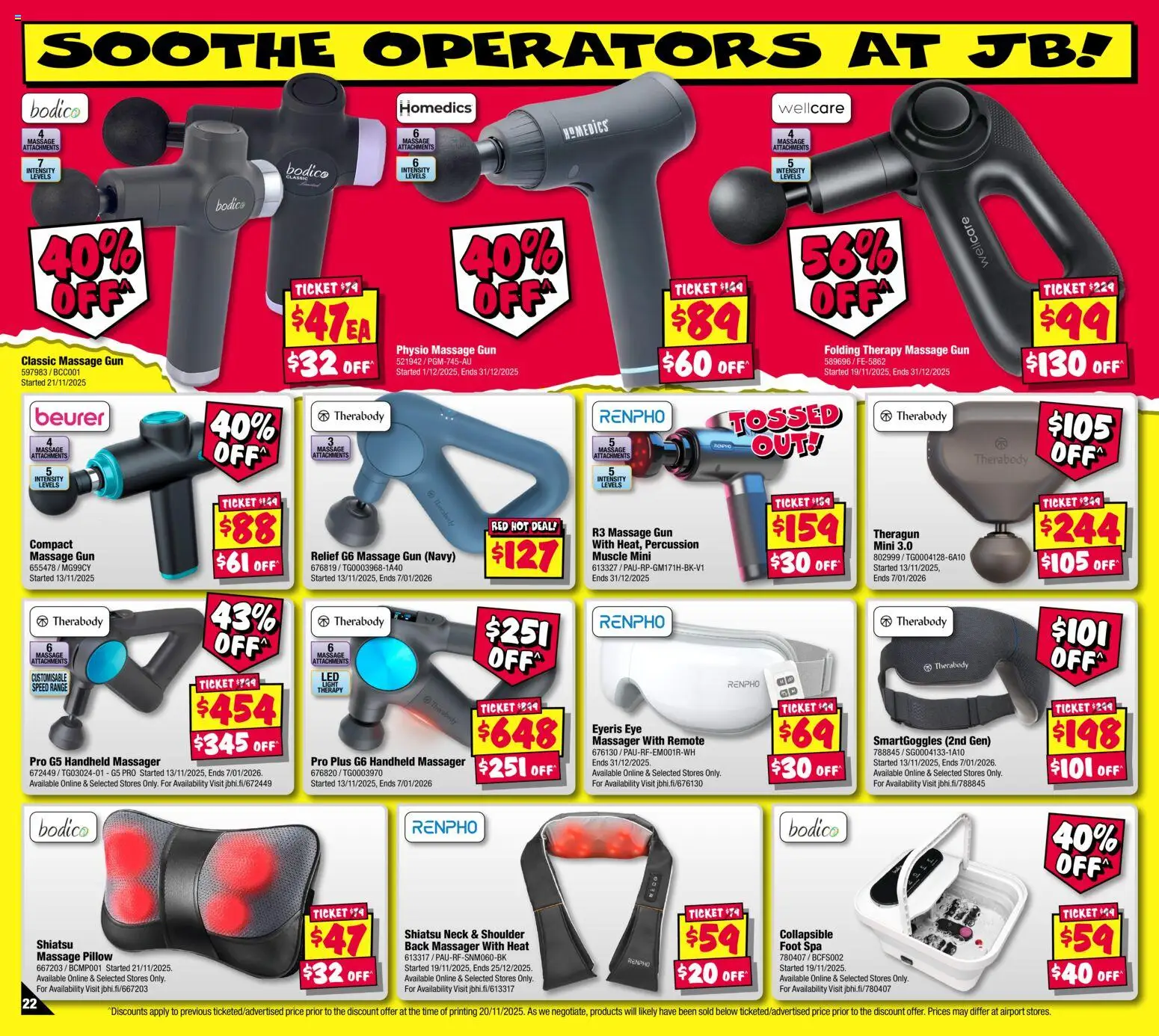 JB Hi-Fi catalogue - valid from 04.12.2025 | Page: 22 | Products: Light, Pillow