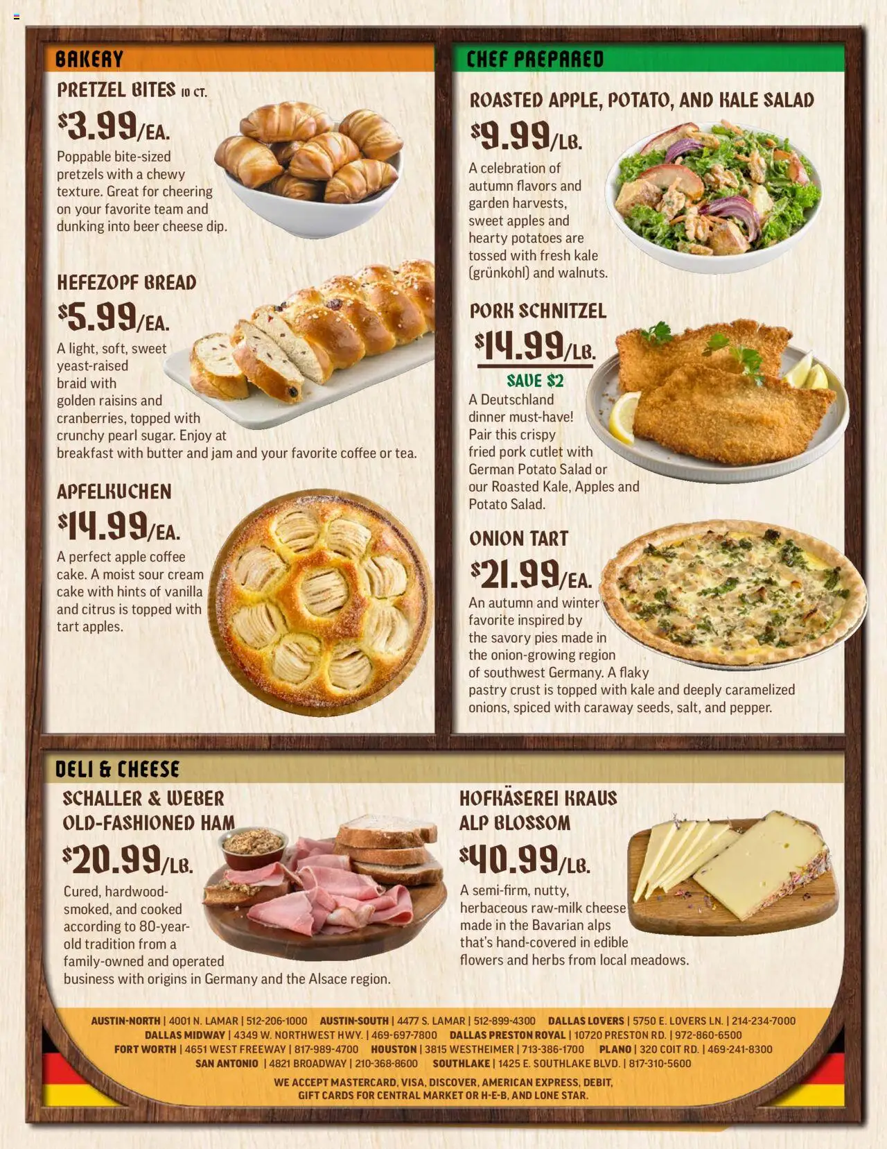 Central Market Weekly Ad - valid from 17.09.2025 | Page: 6 | Products: Bakery, Coffee, Beer, Cream