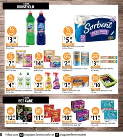 Preview of Supabarn  Catalogue  - valid from 04.02.2026 | Page: 8 | Products: Household, Dog food, Toilet paper, Lime
