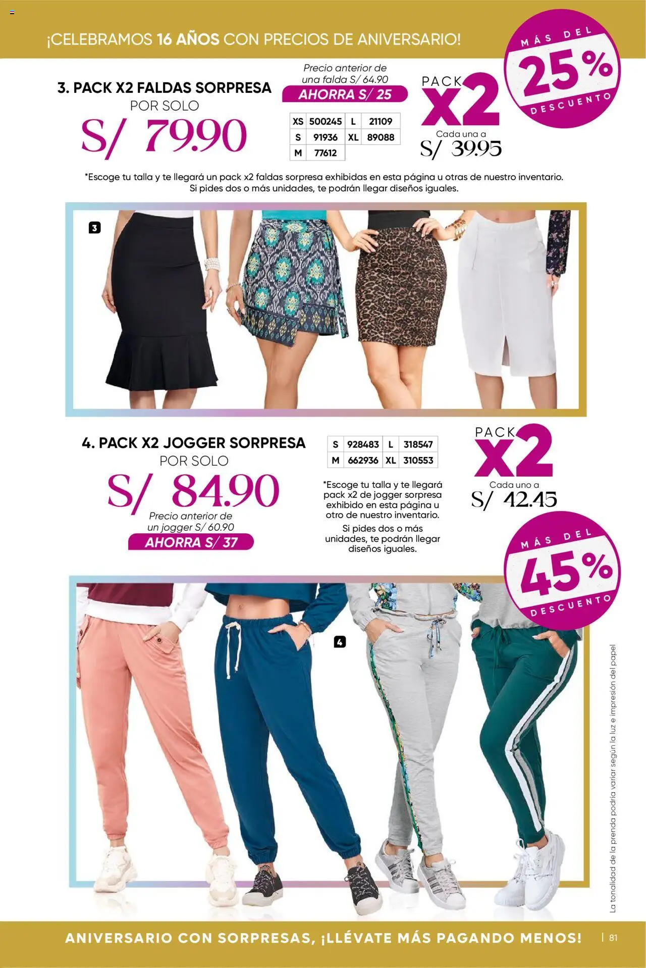 Catálogo Azzorti válido desde 15.09.2025 | Página: 83 | Productos: Falda, Té