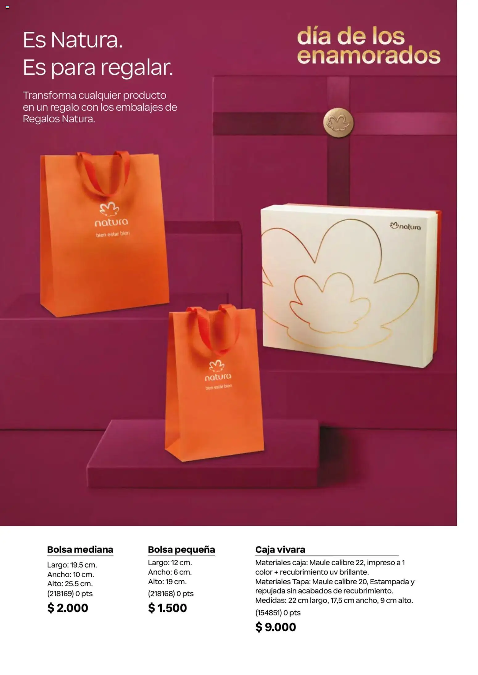 Natura revista - valida desde el 01.02.2026 | Página: 47 | Productos: Bolsa, Caja