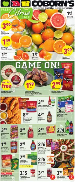 Preview of Coborn's weekly ads valid from 14.01.2026