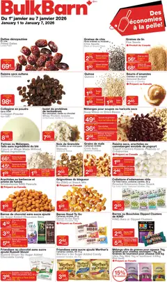 Preview of Bulk Barn weekly flyer / circulaire from shop Bulk Barn valid from 01.01.2026