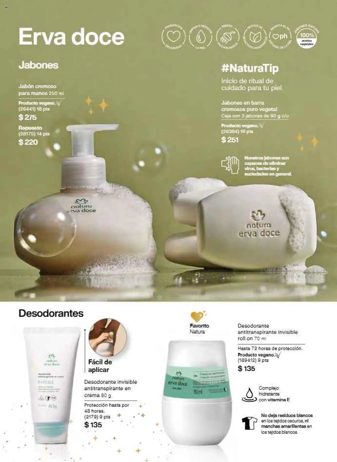 Nuevas ofertas de Natura válidas en toda la República Mexicana desde el 22.11.2025. ¡Encuentra las mejores ofertas en Natura campaña 17 2025! | Página: 171 | Productos: Crema, Barra, Caja, Jabón