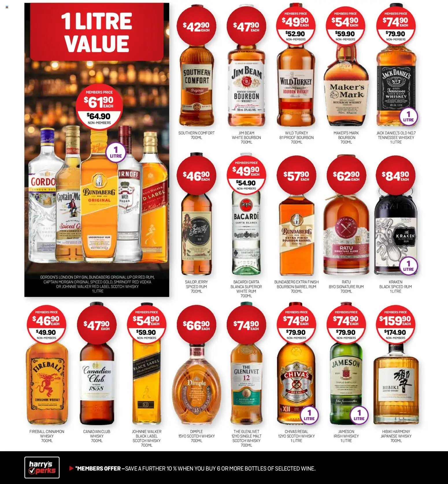 Harry Brown catalogue - valid from 22.10.2025 | Page: 8 | Products: Bourbon, Vodka, Whiskey, Scotch