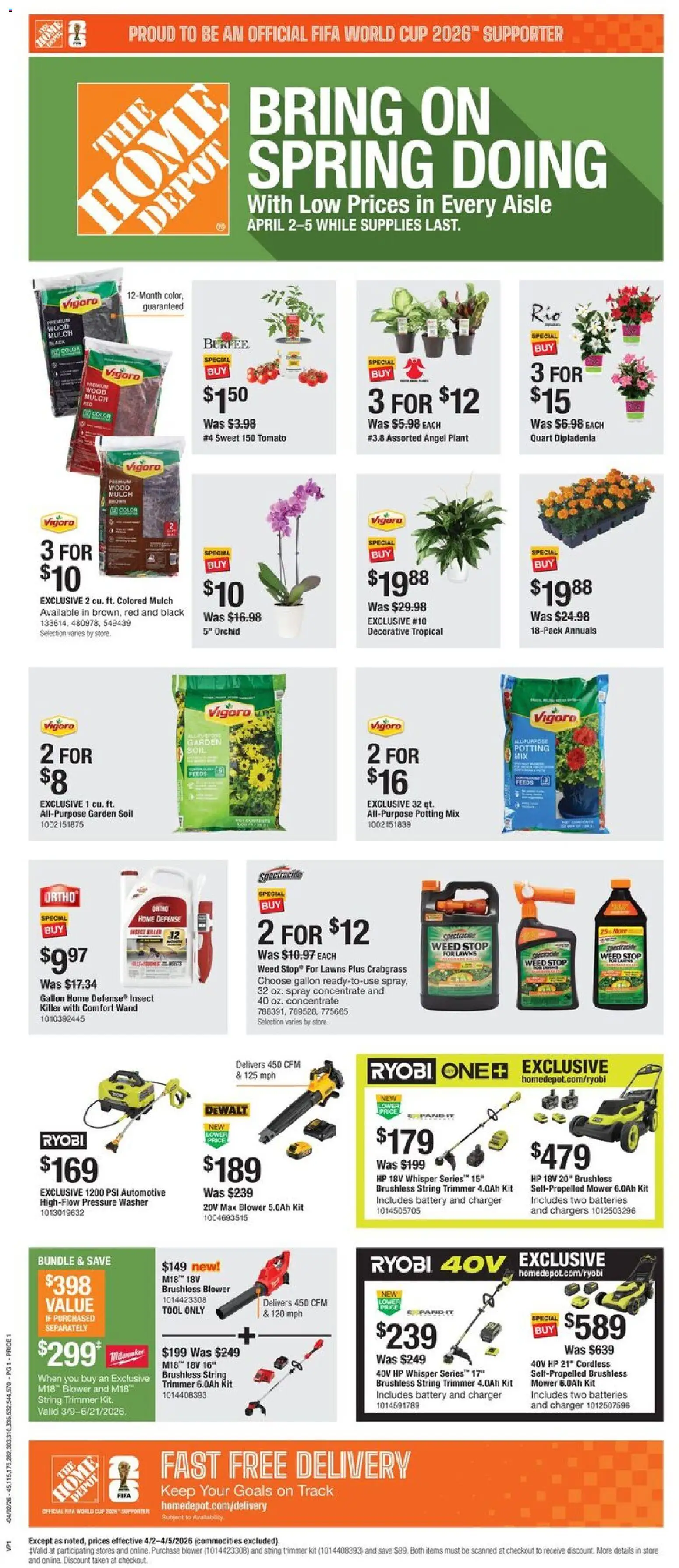 Home Depot Local Ad - NC - valid from 02.04.2026 | Page: 1