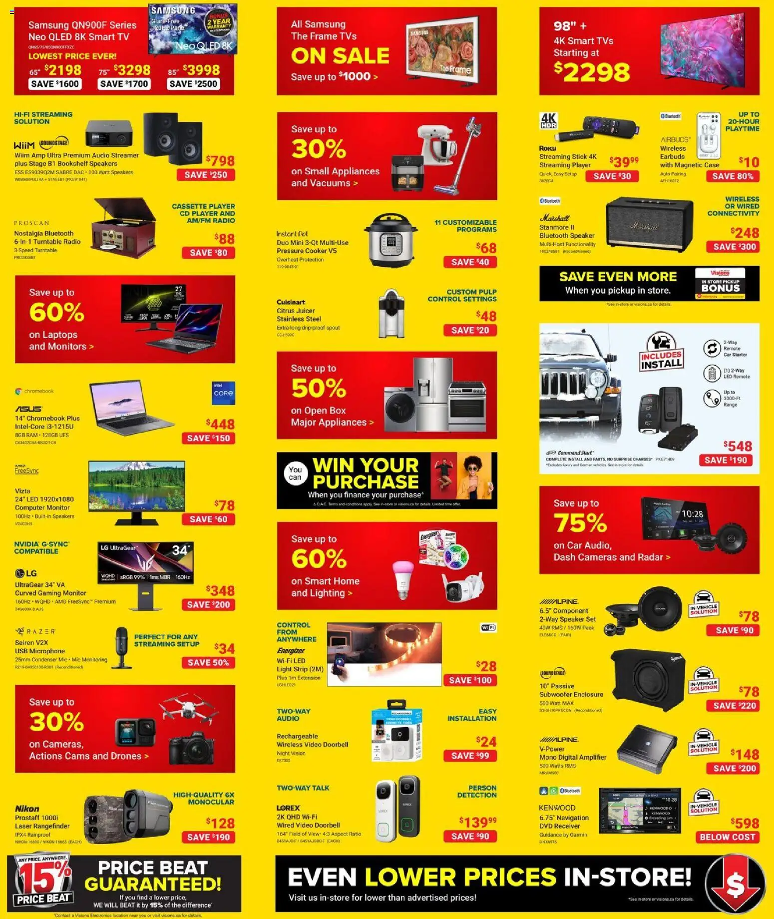 Visions flyer valid from 24.10.2025 | Page: 3 | Products: Tv, Speaker, Juicer, Box