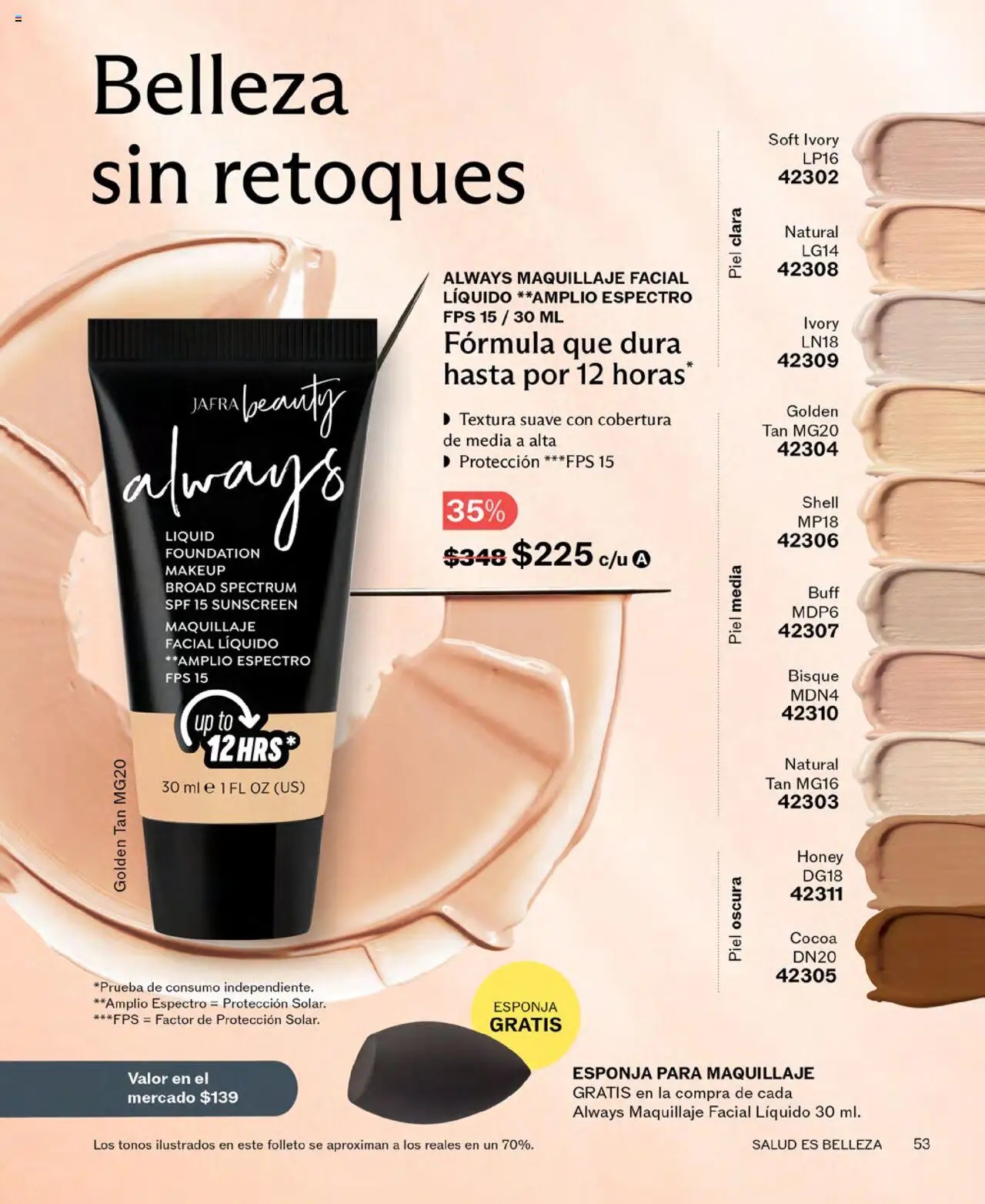 Nuevas ofertas de JAFRA válidas en toda la República Mexicana desde el 01.07.2025. ¡Encuentra las mejores ofertas en JAFRA catálogo! | Página: 53