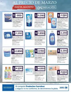 Carrefour ofertas │ válido desde el 12.08.2025 | Página: 14 | Productos: Baño, Jabón, Té, Limpiador