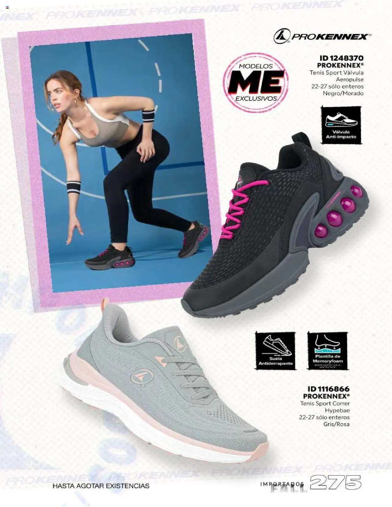 Nuevas ofertas de Price Shoes válidas en toda la República Mexicana desde el 18.10.2025. ¡Encuentra las mejores ofertas en Price Shoes catálogo Fall Importados segunda! | Página: 275 | Productos: Tenis, Válvula