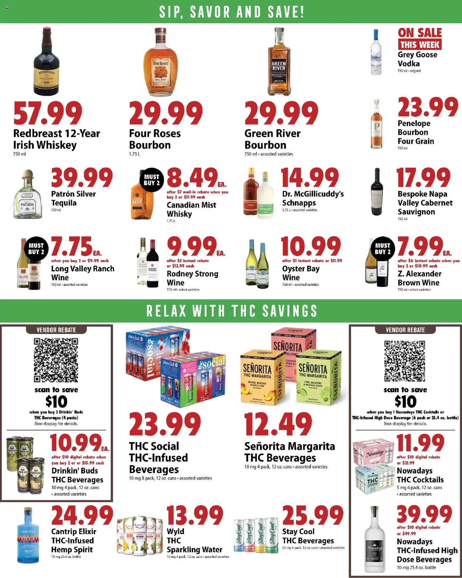 Festival Foods Weekly Ad - valid from 18.03.2026 | Page: 5 | Products: Bourbon, Vodka, Whiskey, Water