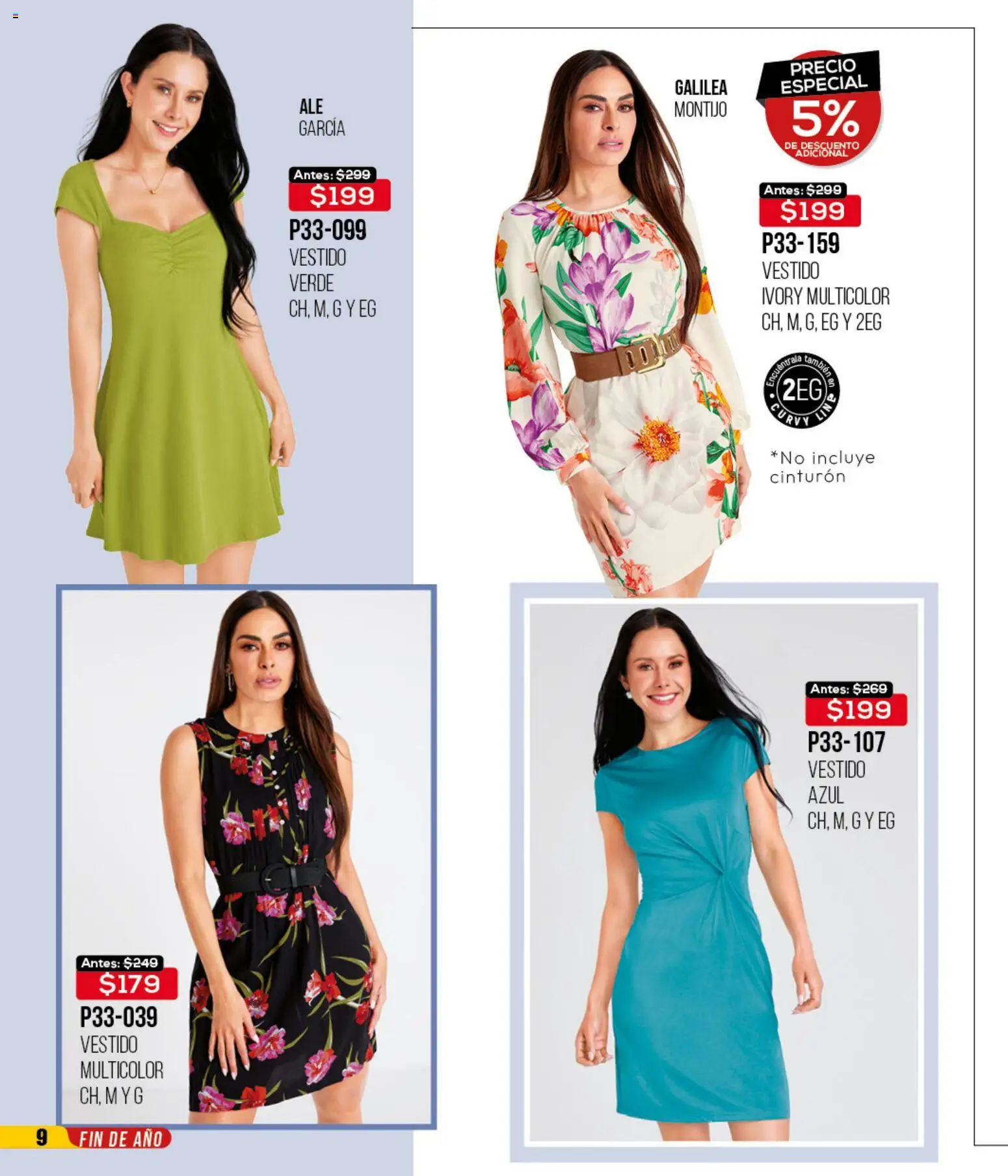 Nuevas ofertas de Cklass válidas en toda la República Mexicana desde el 15.12.2025. ¡Encuentra las mejores ofertas en Cklass catálogo Rebajas fin de año ropa! | Página: 10 | Productos: Cinturón, Vestido