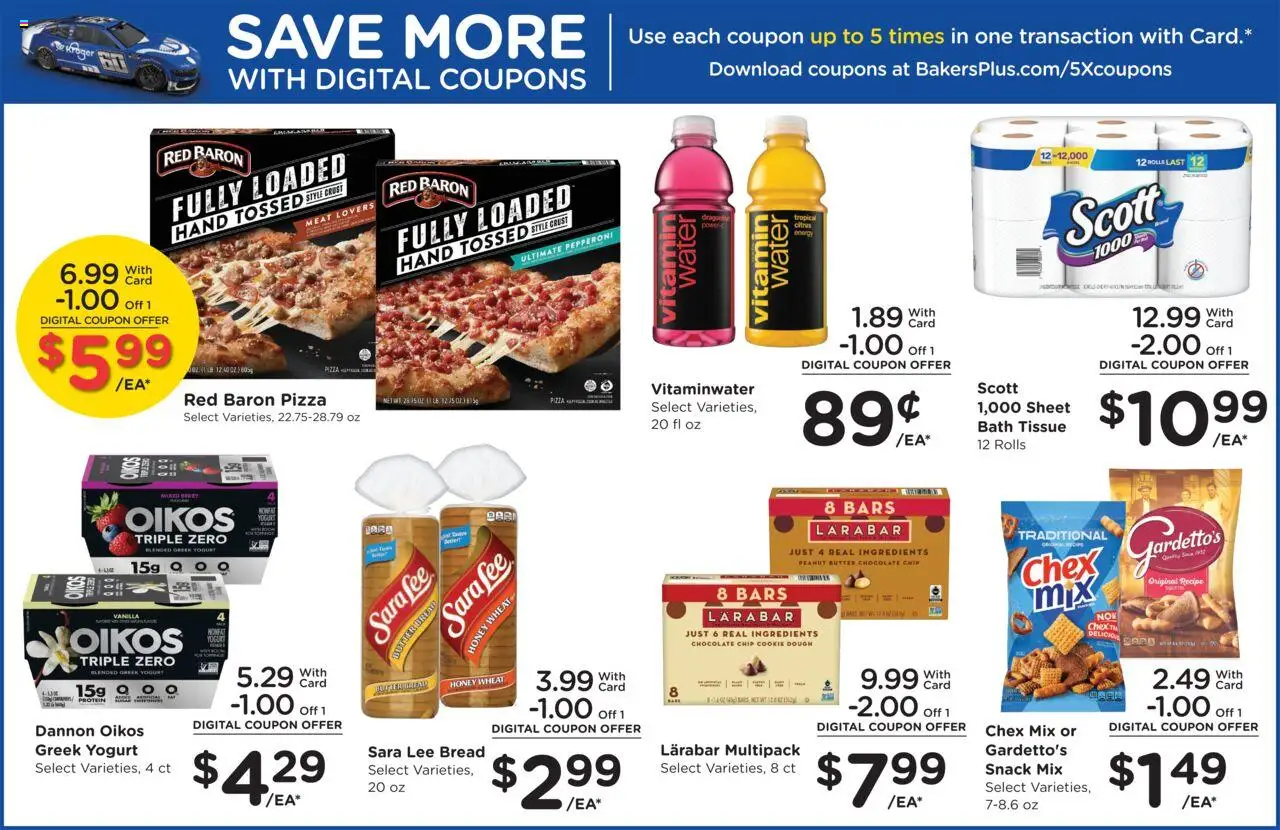 Baker's Weekly Ad - valid from 01.10.2025 | Page: 8 | Products: Butter, Bread, Pizza, Chocolate Chip