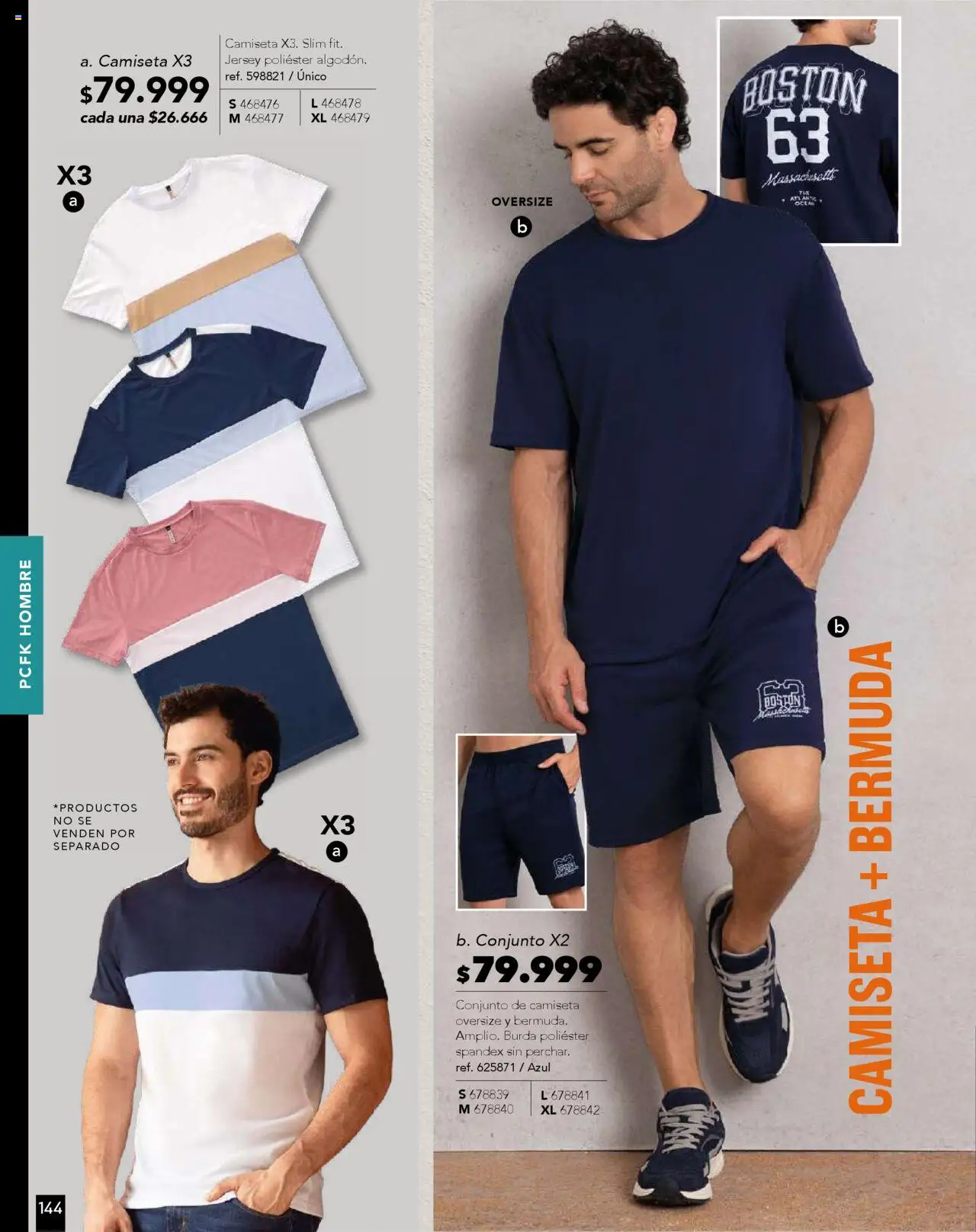 Pacifika revista - valida desde el 10.09.2025 | Página: 168 | Productos: Bermuda, Camiseta, Conjunto