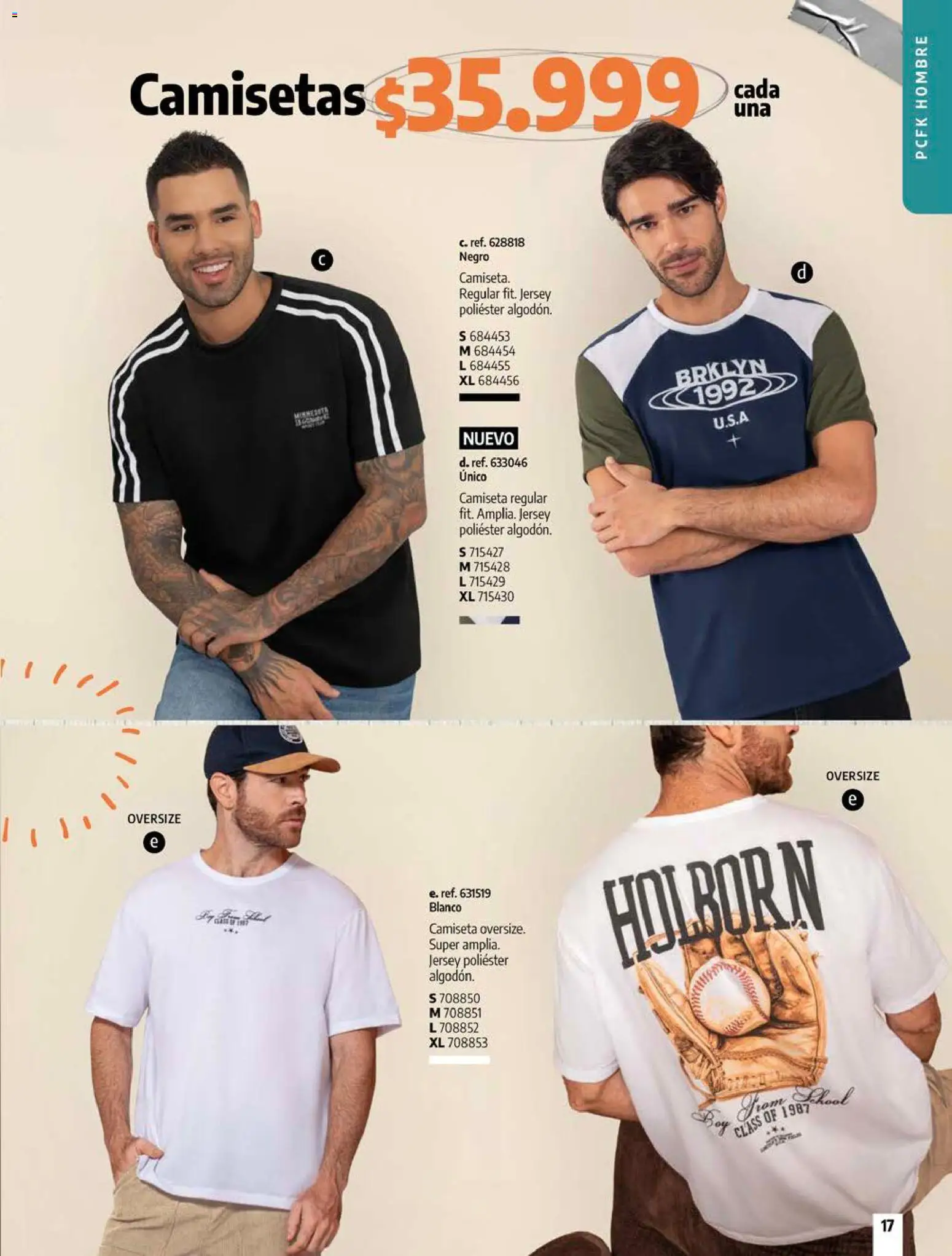 Pacifika revista - valida desde el 01.08.2026 | Página: 17 | Productos: Camiseta