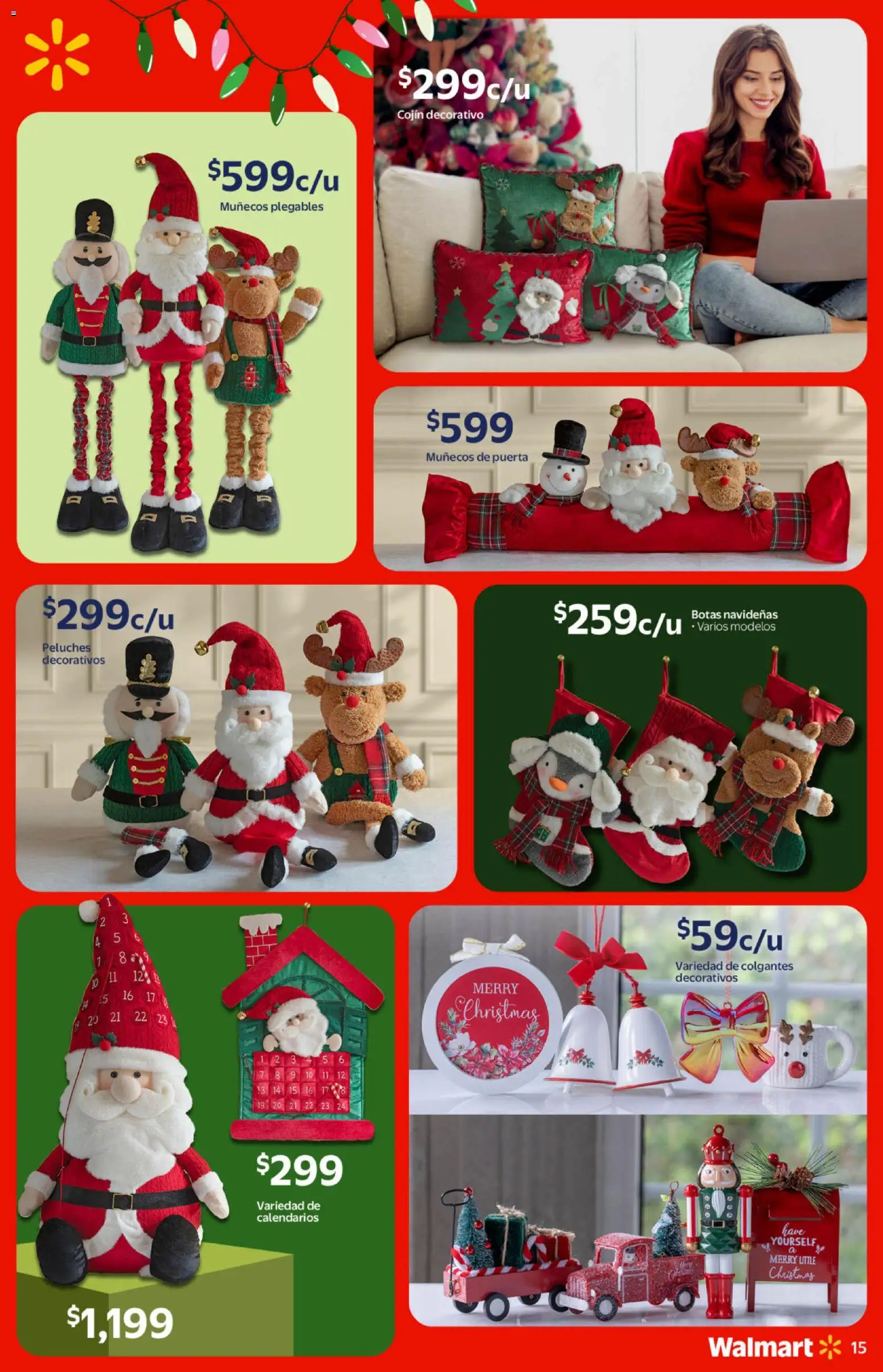 Nuevas ofertas de Walmart válidas en toda la República Mexicana desde el 21.10.2025. ¡Encuentra las mejores ofertas en Walmart catálogo Navidad! | Página: 15 | Productos: Botas