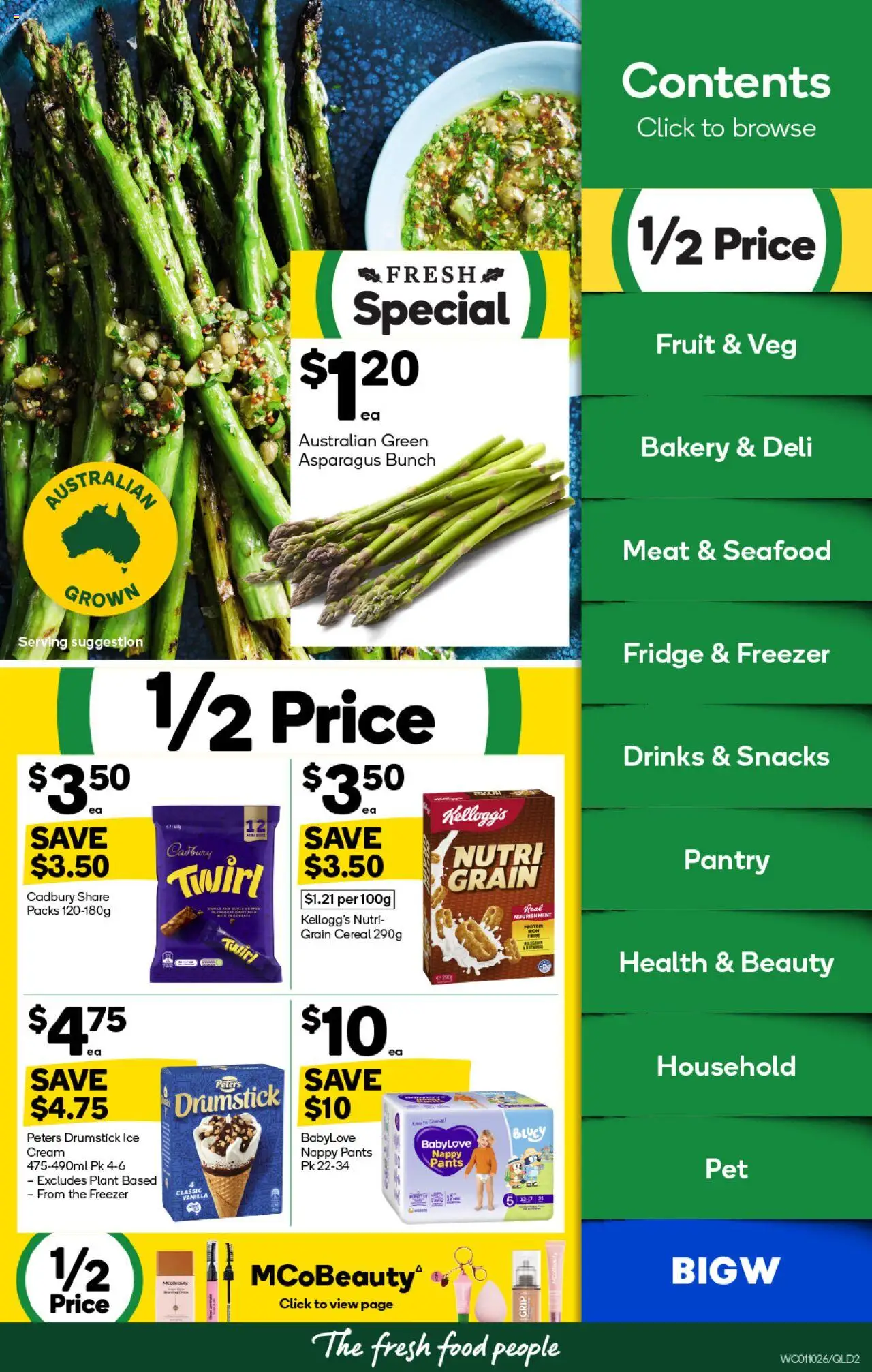 Woolworths catalogue - valid from 01.10.2025 | Page: 2 | Products: Household, Cream, Pants, Bakery