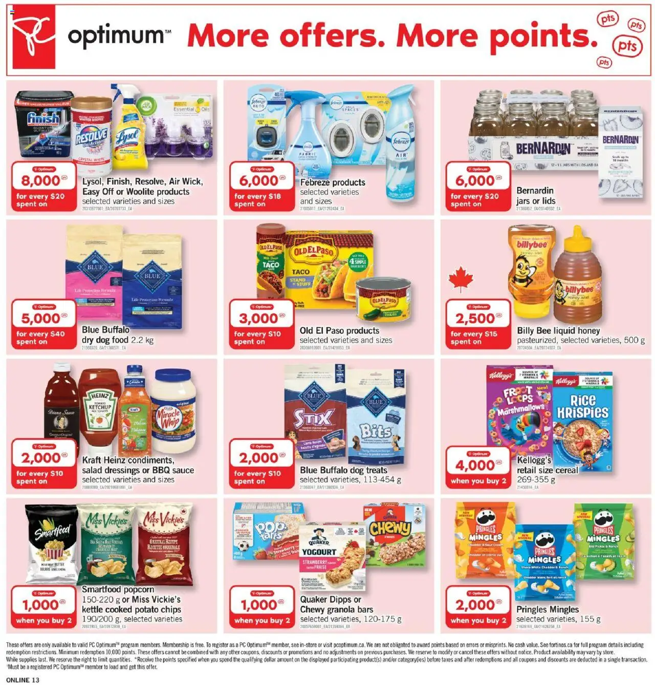 Fortinos flyer valid from 29.05.2025 | Page: 14 | Products: Ketchup, Salad, Kettle, Butter