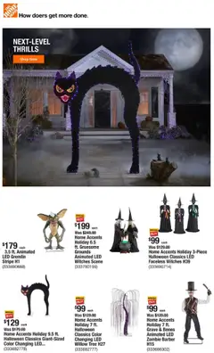 Preview of Home Depot weekly ads valid from 25.09.2025