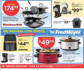 Preview of Fred Meyer weekly ads valid from 29.10.2025