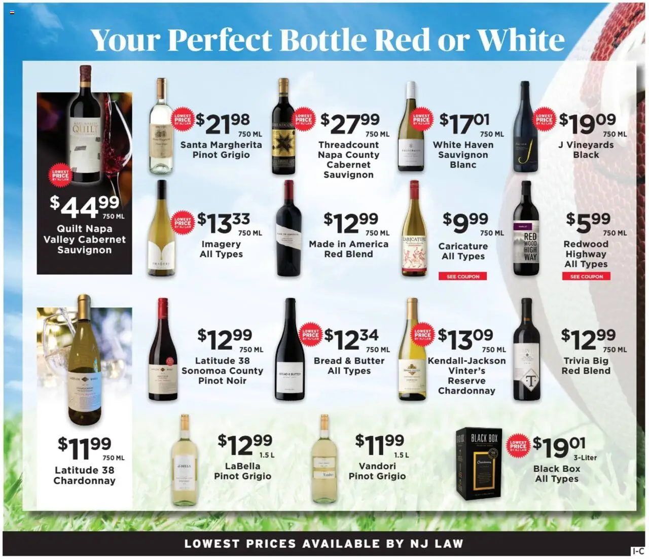 ShopRite Wine & Spirits - valid from 03.09.2025 | Page: 3 | Products: Box, Butter, Bread, Quilt