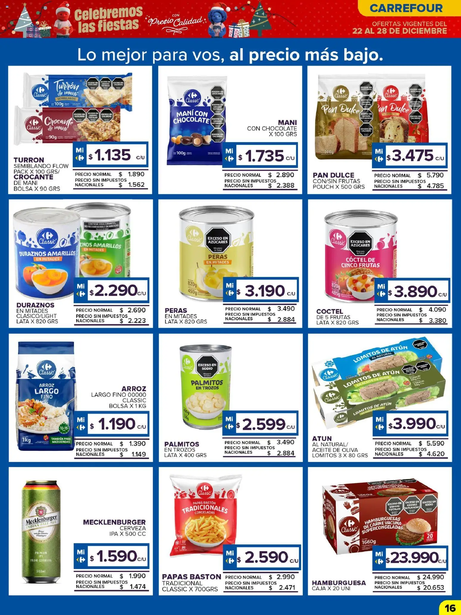Carrefour Maxi catálogo │ válido desde el 22.12.2025 | Página: 18 | Productos: Caja, Aceite, Microondas, Chocolate