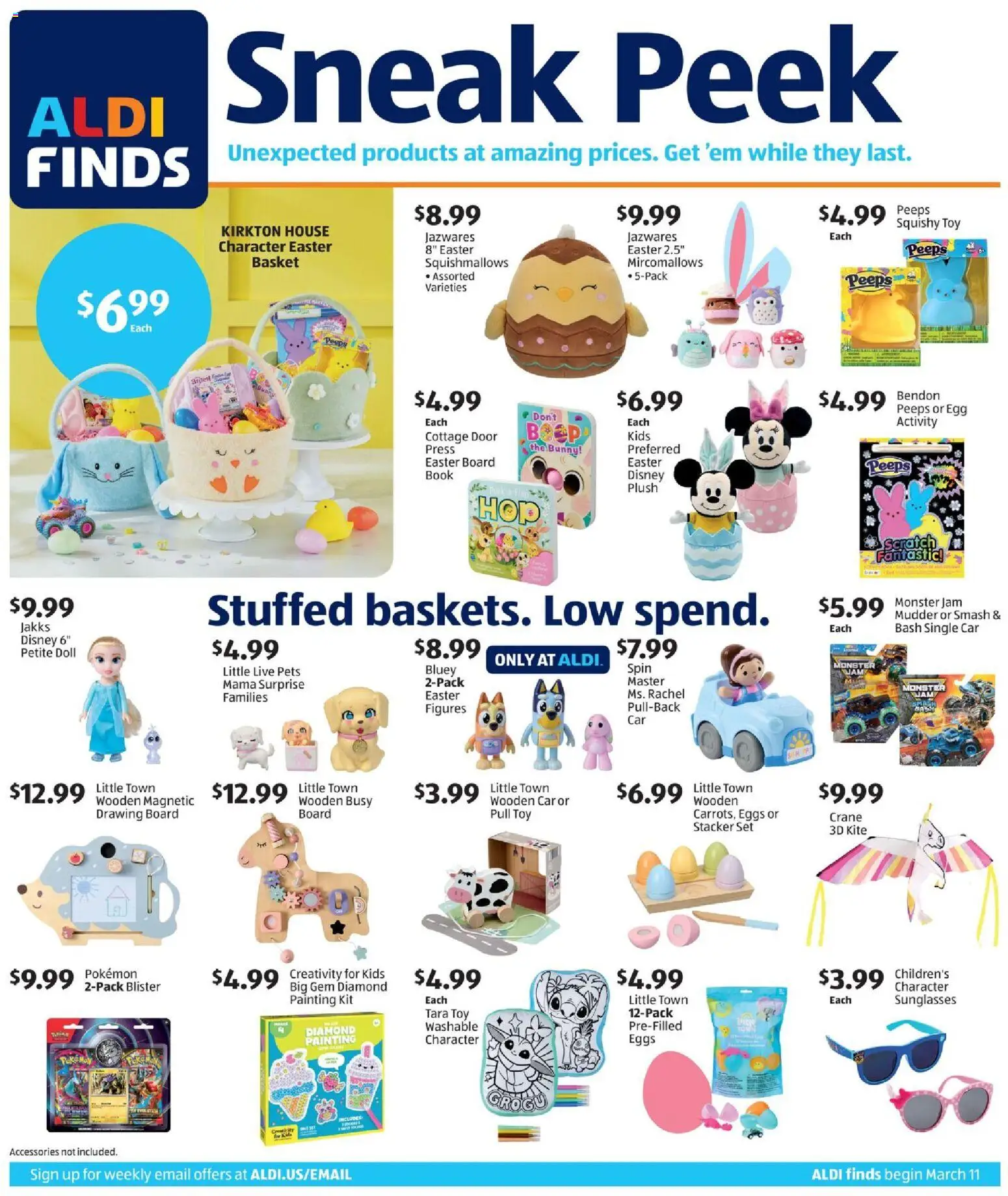 Aldi In Store Ad - valid from 11.03.2026 | Page: 1 | Products: Press, Basket, Eggs