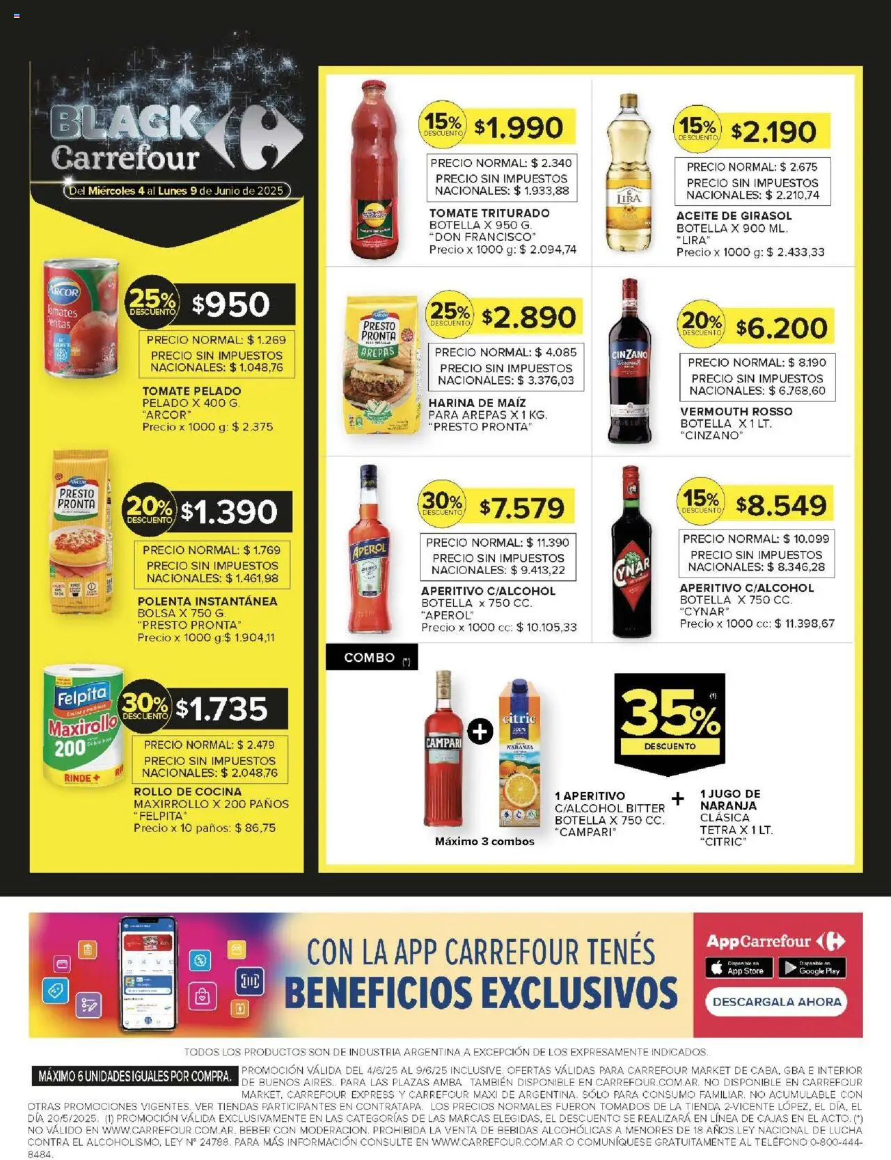 Carrefour Market catálogo │ válido desde el 04.06.2025 | Página: 12 | Productos: Teléfono, Harina, Maiz, Polenta