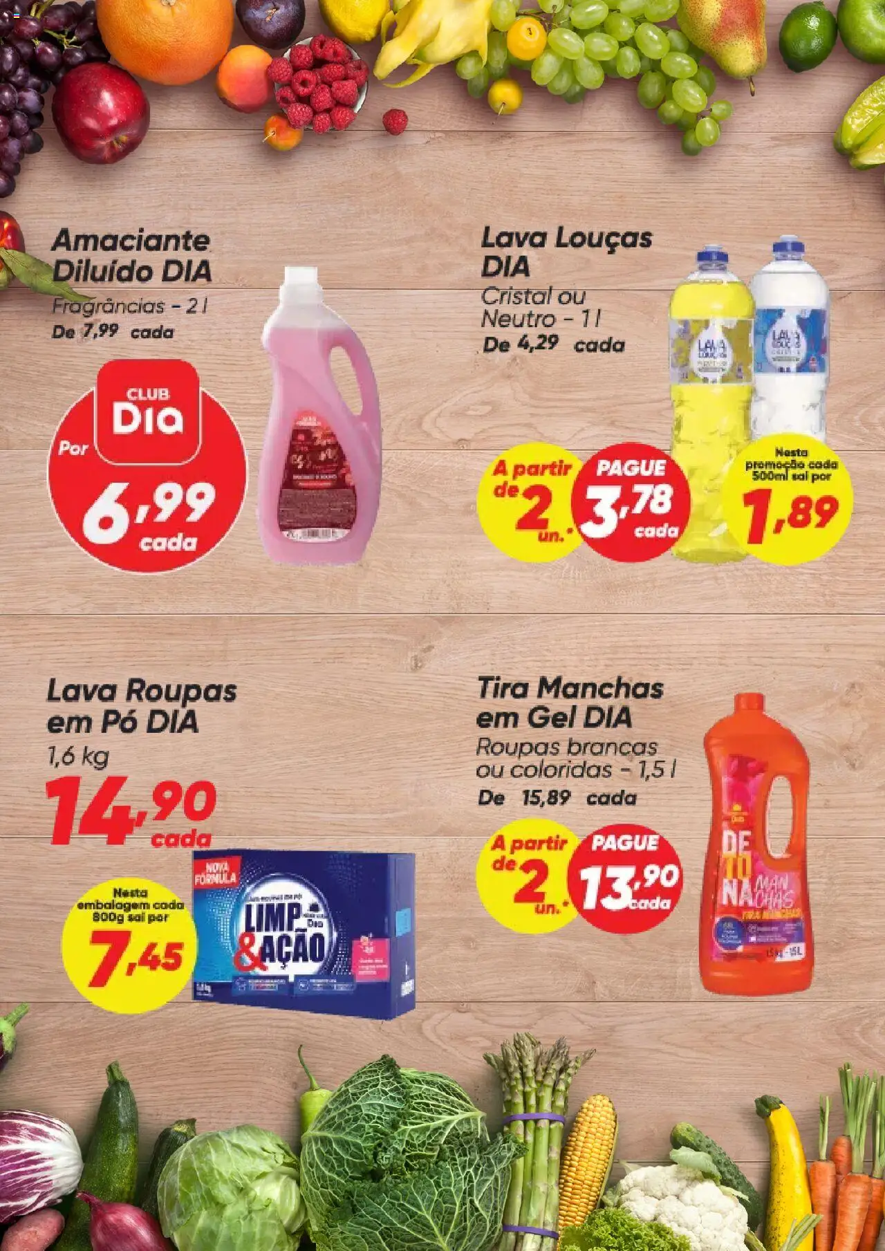 Dia Folheto - válido de 18.09.2025 | Página: 7 | Produtos: Pó, Tira manchas, Roupas, Sal