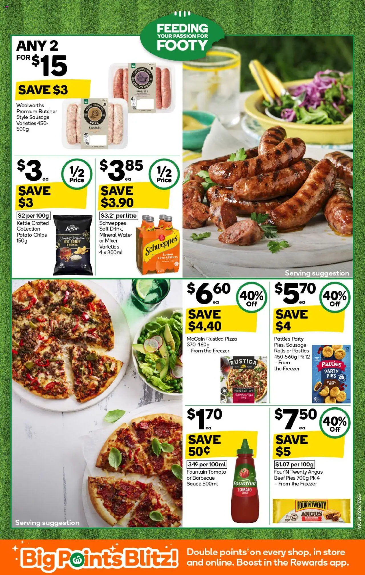 Woolworths catalogue - valid from 24.09.2025 | Page: 5 | Products: Beef, Sauce, Fountain, Lemon
