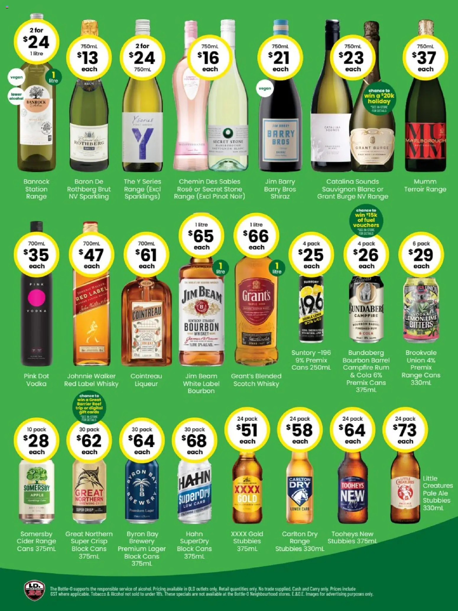 The Bottle-O catalogue - valid from 24.11.2025 | Page: 2 | Products: Vodka, Whiskey, Lemon, Lime
