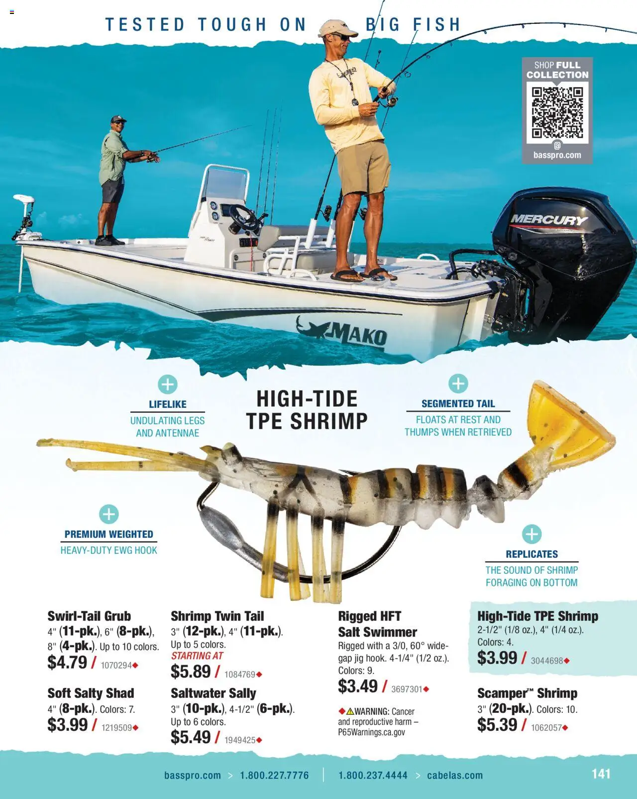 Cabela's Saltwater Specialist 25 - valid from 01.01.2025 | Page: 141 | Products: Hook, Fish, Salt