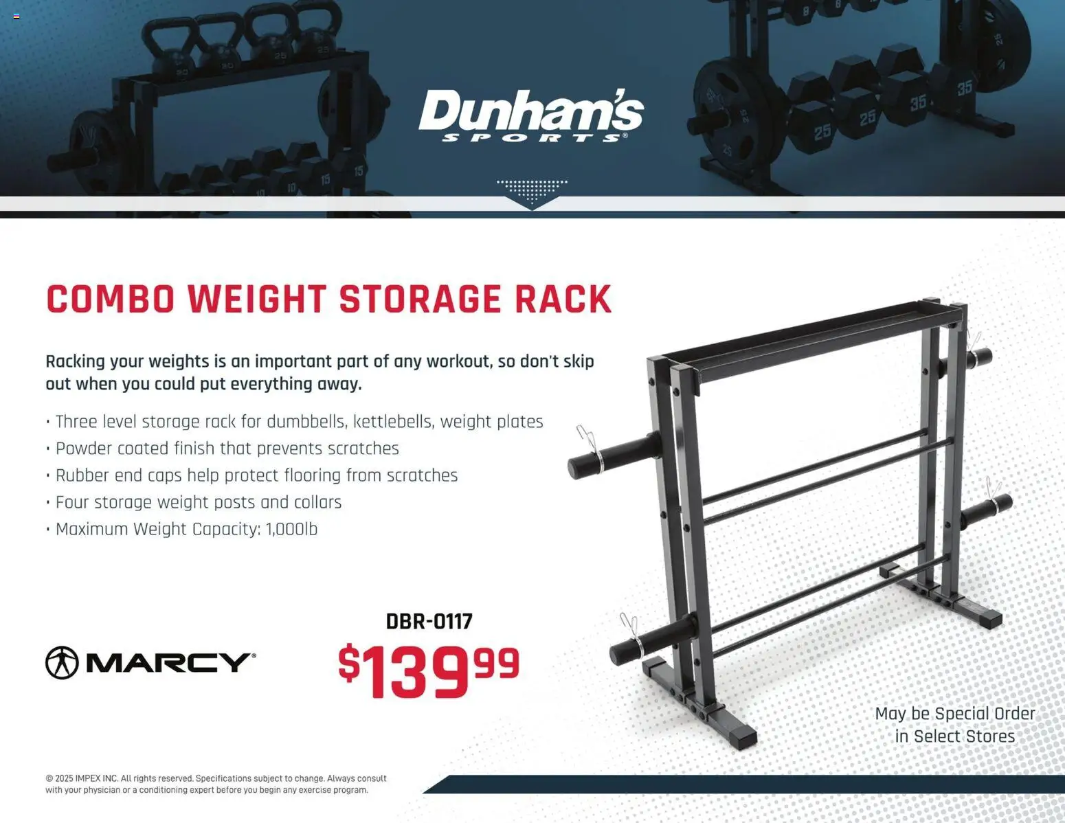 Dunham's Sports Marcy Weight Training Guide - valid from 20.11.2025 | Page: 23 | Products: Powder, Weight