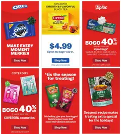 Preview of Meijer weekly ads valid from 28.11.2025 | Page: 37 | Products: Tea, Freezer