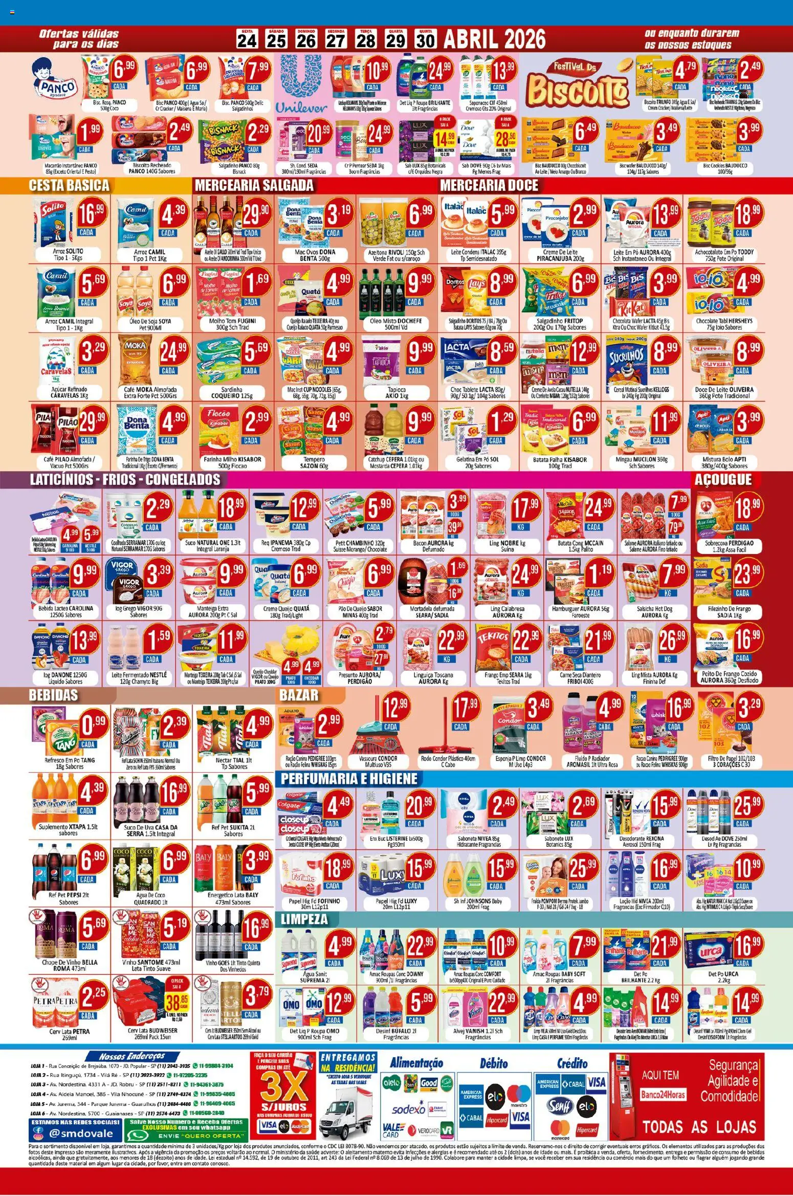 Dovale Folheto - válido de 24.04.2026 | Página: 2 | Produtos: Tapioca, Carne, Leite fermentado, Rodo