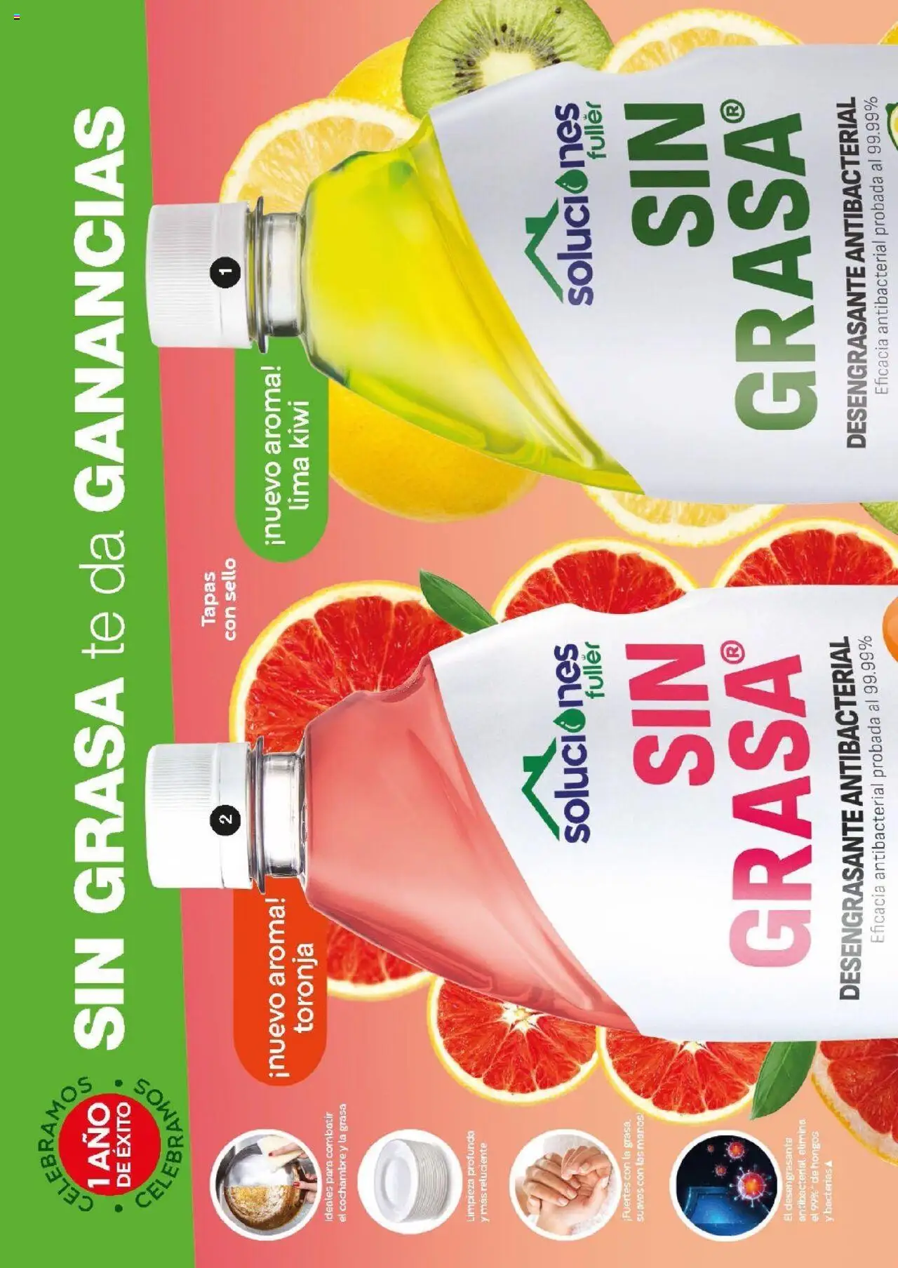 Nuevas ofertas de Fuller válidas en toda la República Mexicana desde el 20.08.2025. ¡Encuentra las mejores ofertas en Fuller - Revista Gana Más C10 2025! | Página: 4 | Productos: Lima, Hongos, Desengrasante, Té