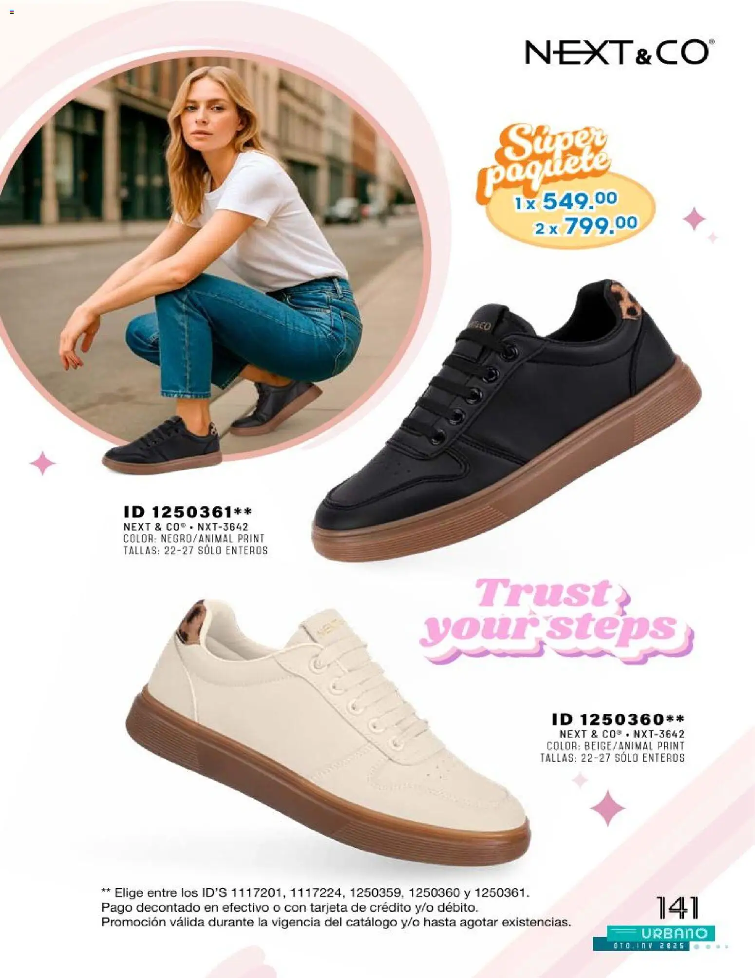 Nuevas ofertas de Price Shoes válidas en toda la República Mexicana desde el 04.12.2025. ¡Encuentra las mejores ofertas en Price Shoes catálogo Urbano! | Página: 141