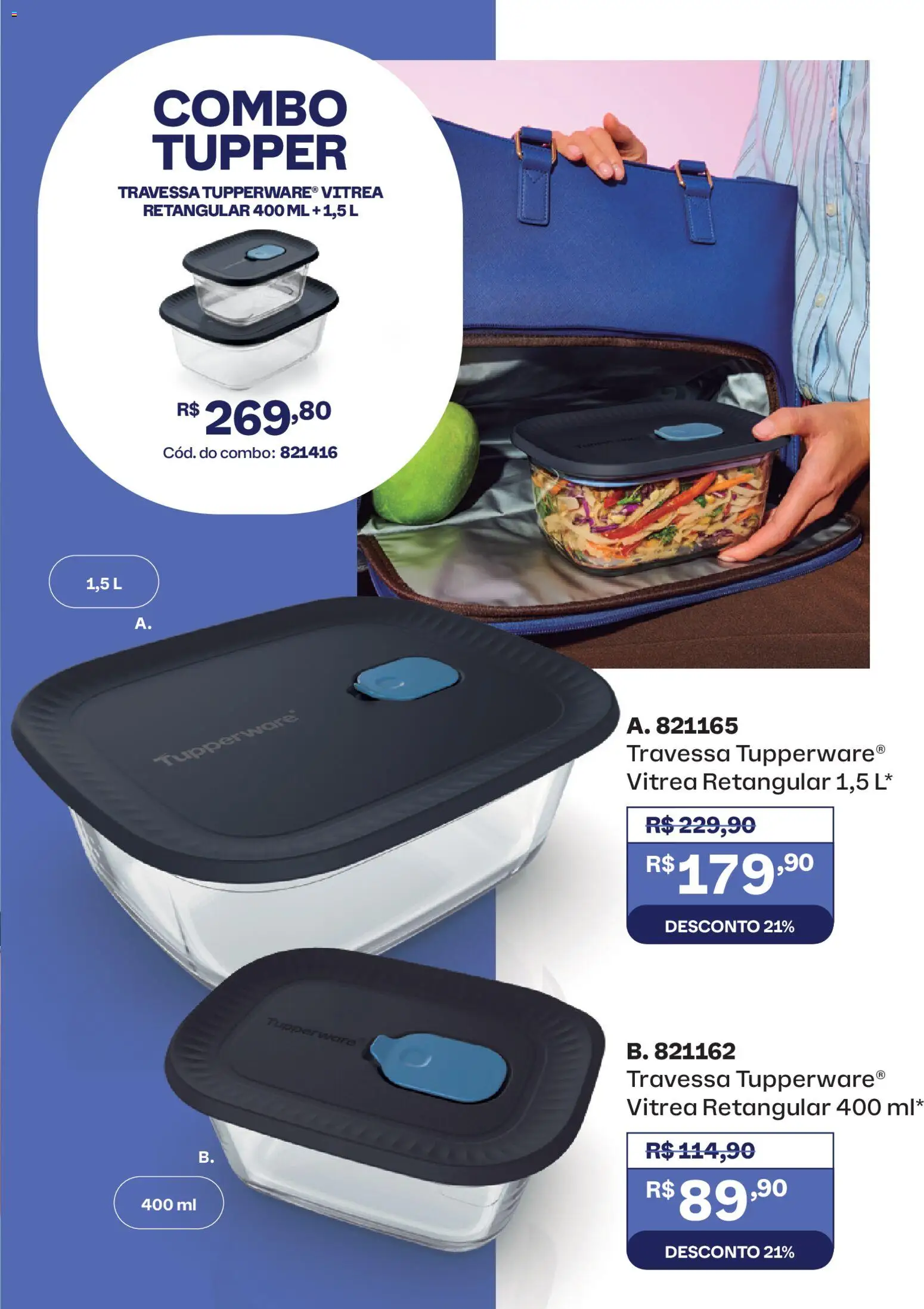 Tupperware Folheto - válido de 01.04.2026 | Página: 13 | Produtos: Travessa