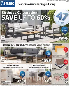 Preview of JYSK weekly flyer from shop JYSK valid from 23.04.2026
