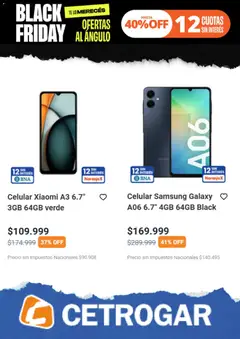 Vista previa Cetrogar Black Friday válido desde el 27.11.2025 | Página: 2 | Productos: Té