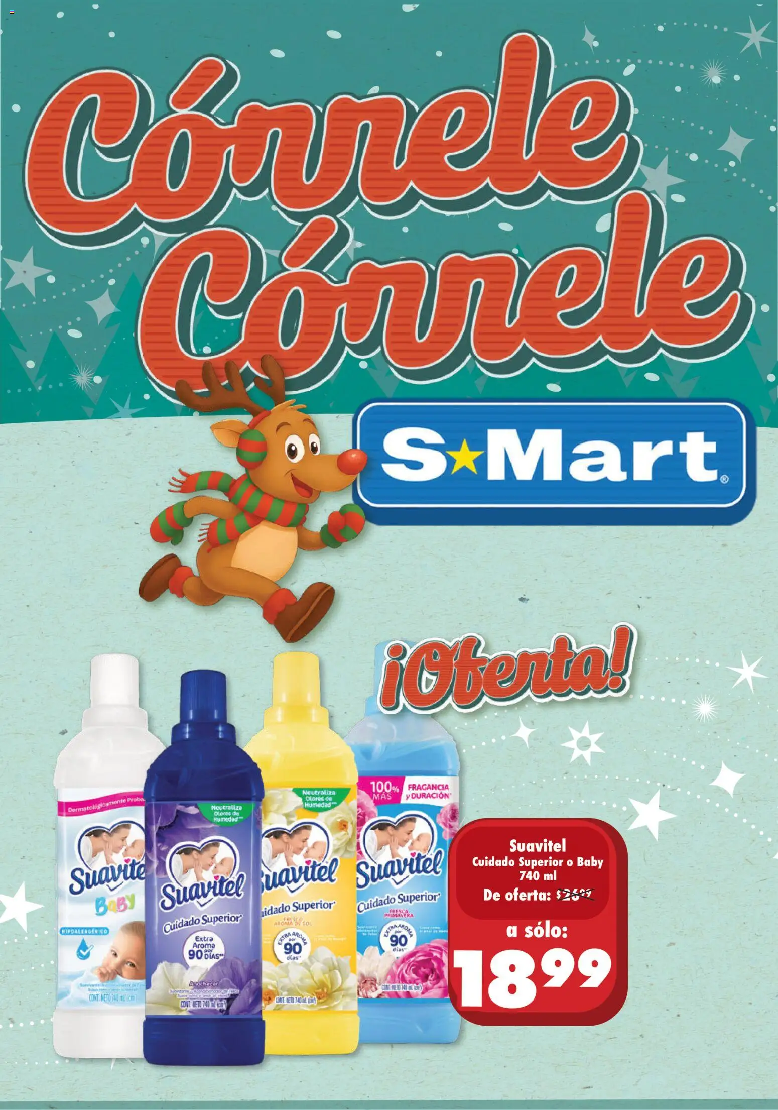 Nuevas ofertas de S-Mart válidas en toda la República Mexicana desde el 28.11.2025. ¡Encuentra las mejores ofertas en S-Mart folleto Ofertas de Feria Juárez! | Página: 2 | Productos: Col, Fragancia