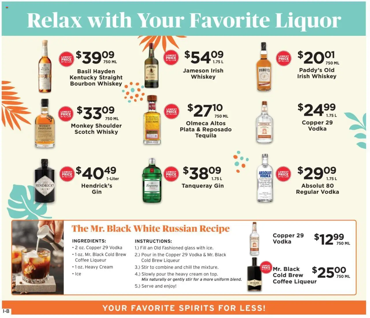 ShopRite Wine & Spirits - valid from 06.08.2025 | Page: 2 | Products: Coffee, Gin, Cream, Vodka