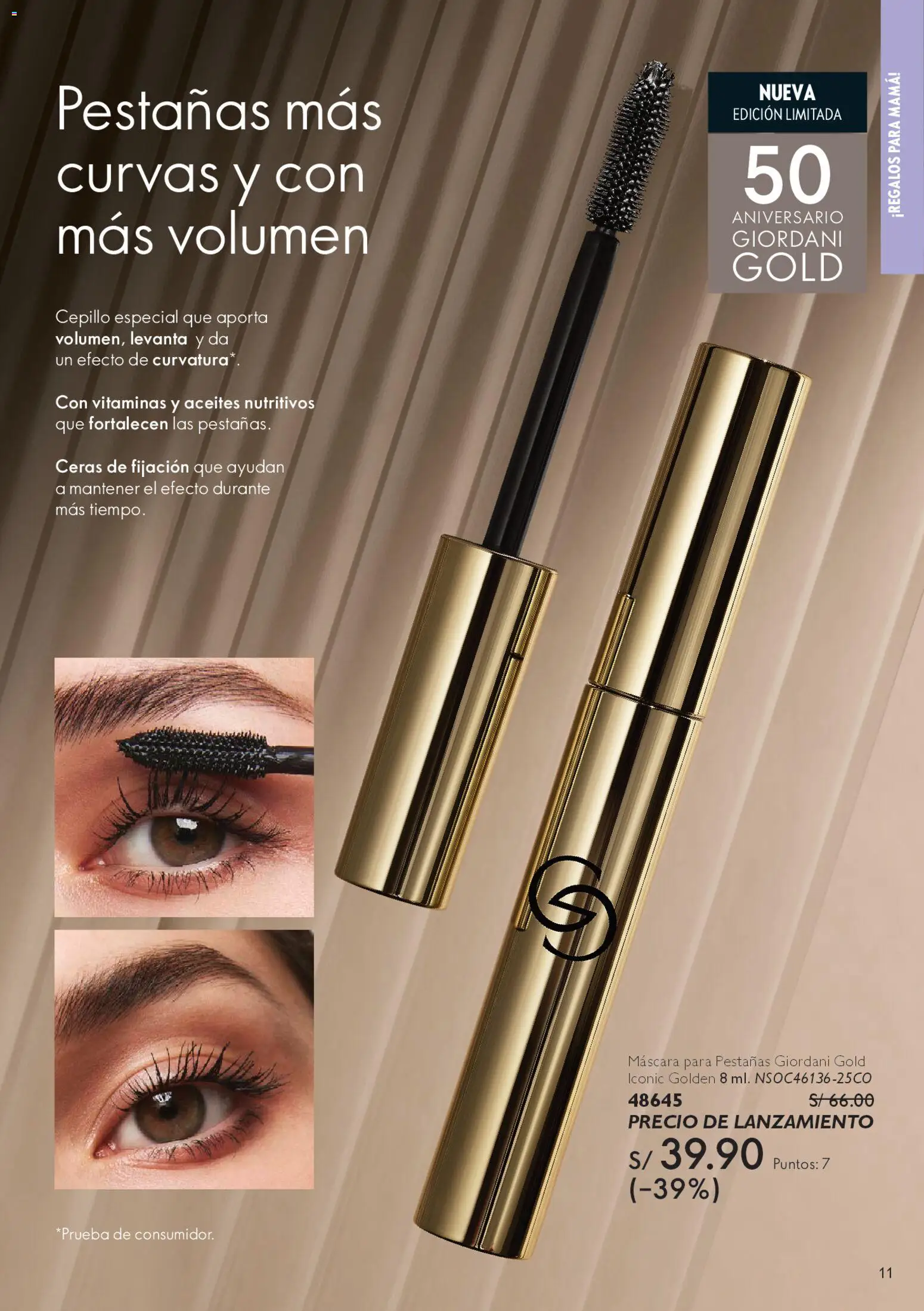 Catálogo Oriflame válido desde 18.04.2026 | Página: 11 | Productos: Máscara